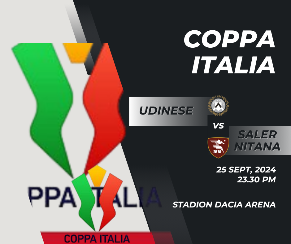 Coppa Italia: Udinese vs Salernitana