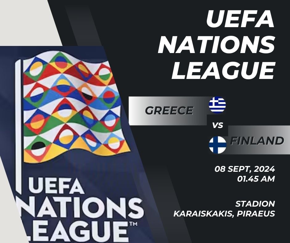 UEFA Nations League 2024: Liga B, Grup 2 – Yunani vs. Finlandia