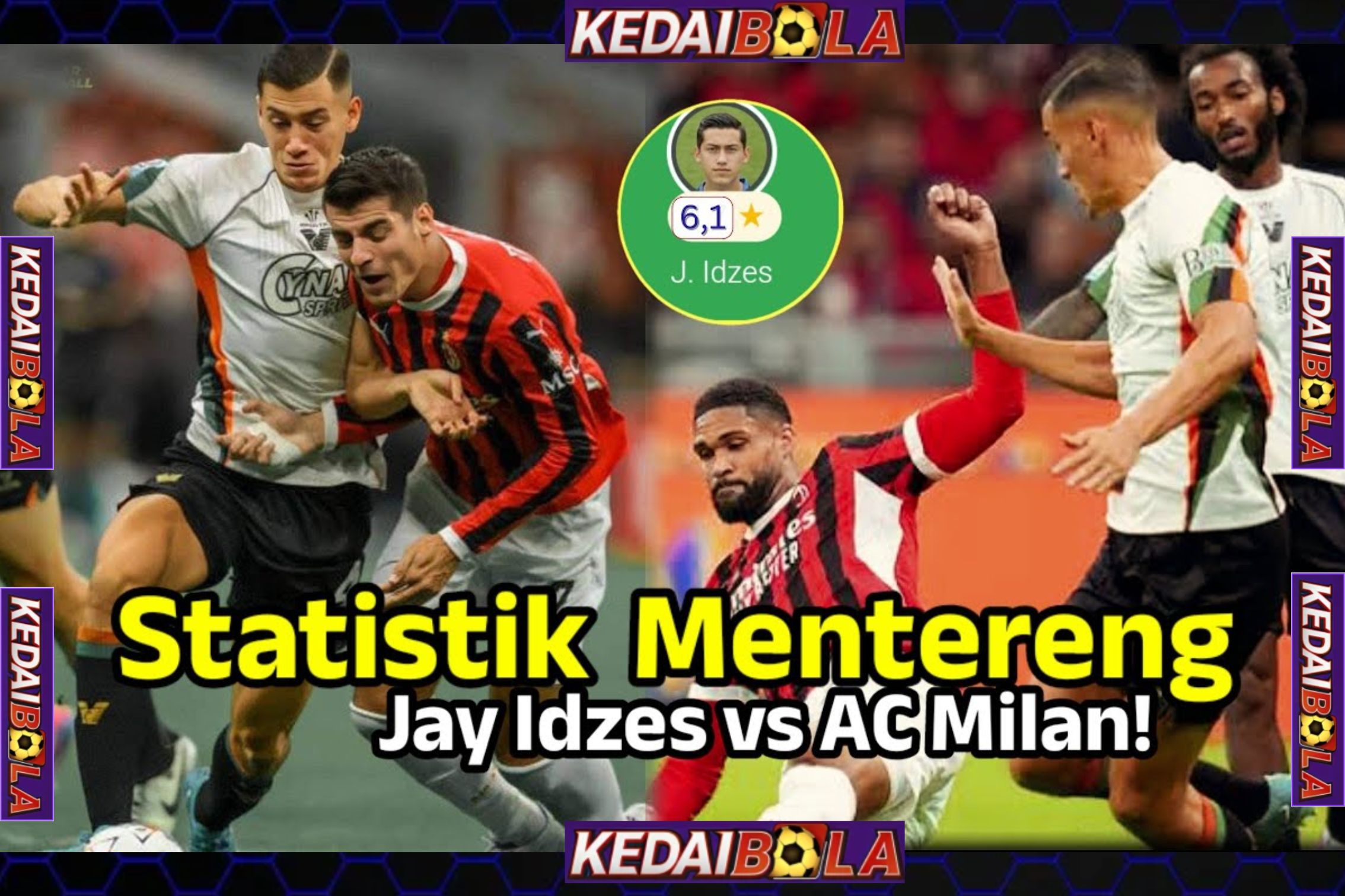 Jay Idzes Jadi Pemain Terbaik dengan Statistik Mentereng Venezia vs AC Milan