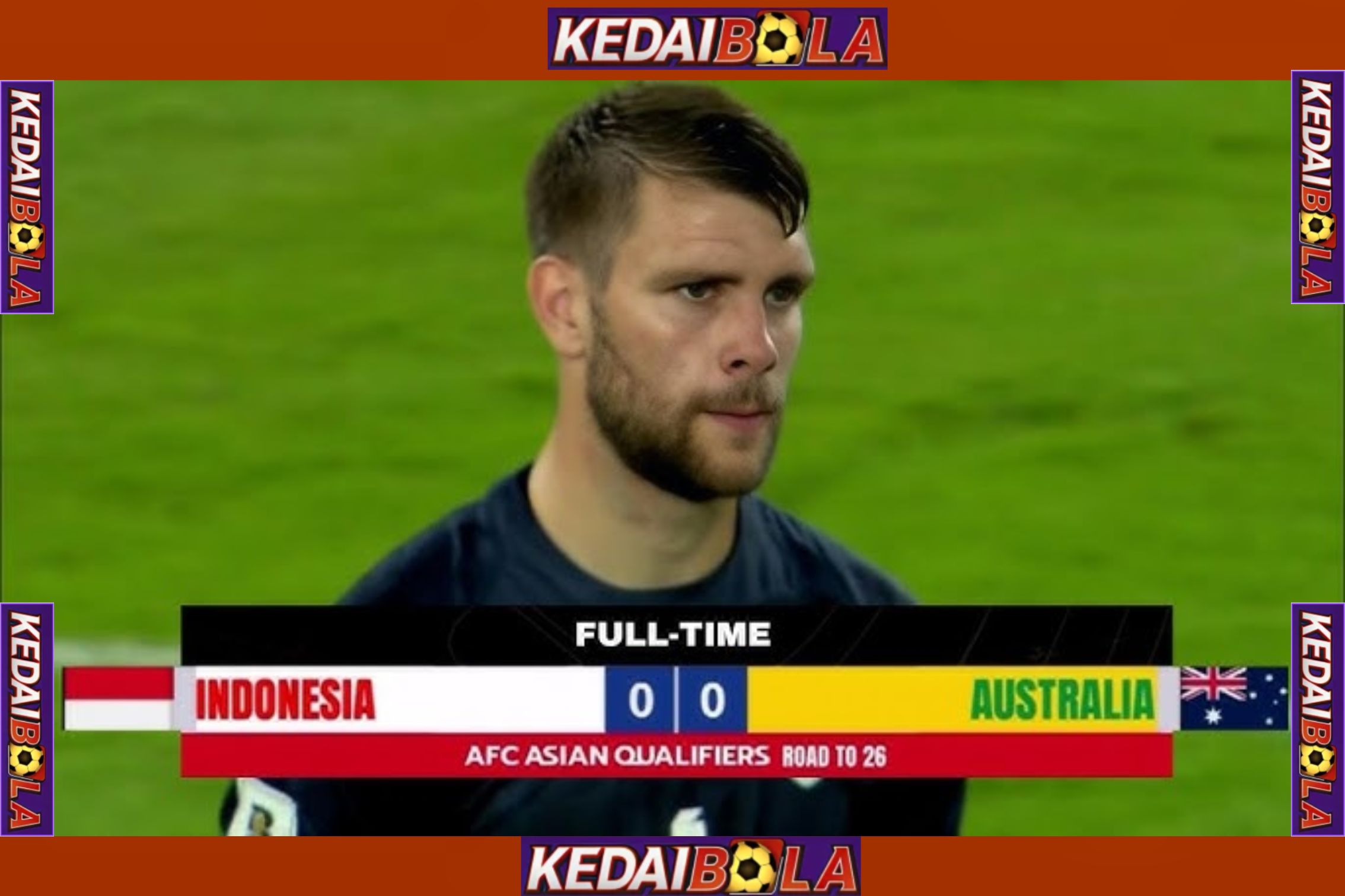 Kualifikasi Piala Dunia 2026: Indonesia Tahan Imbang Australia 0-0 di GBK