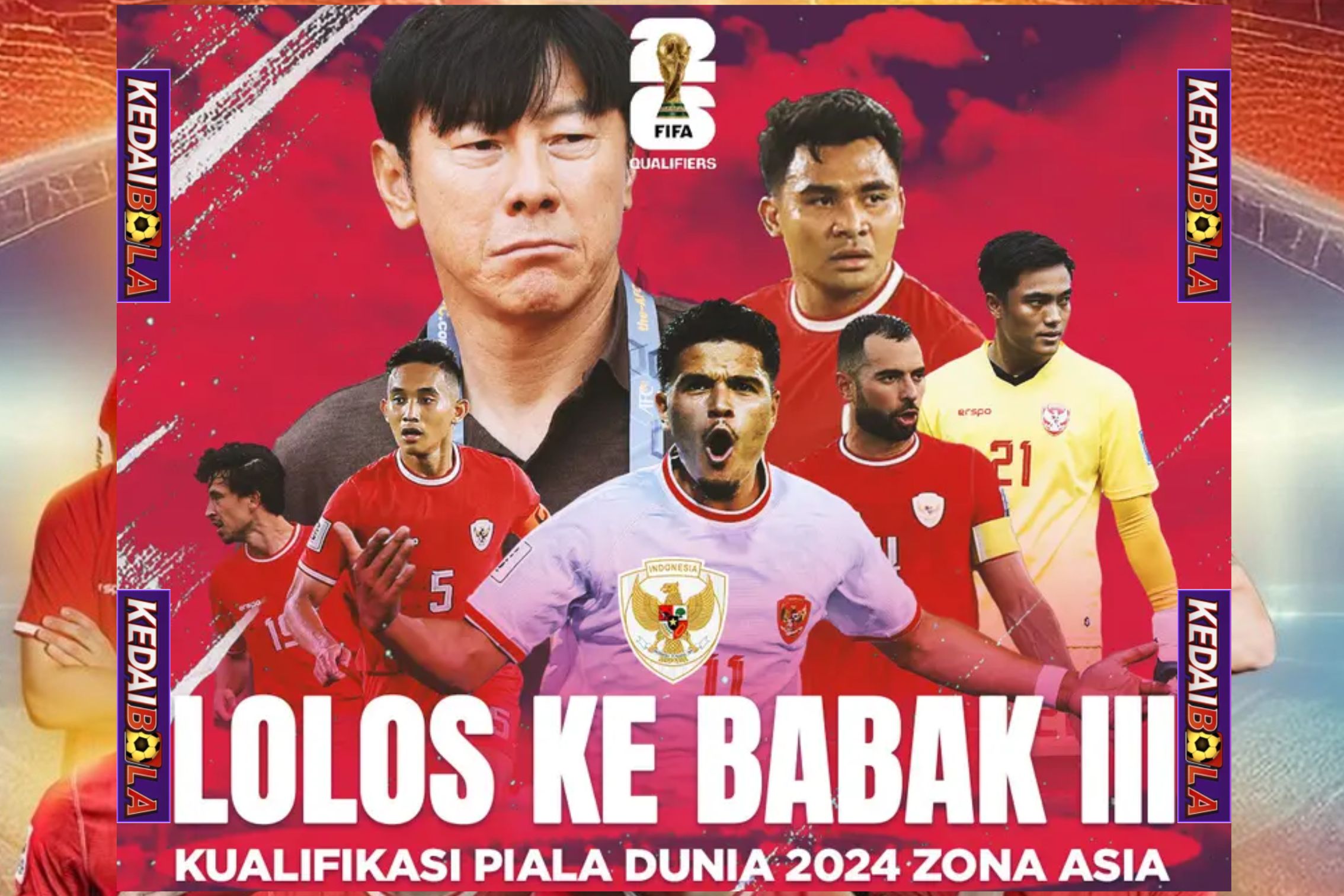 Tim Unggulan Jepang vs Indonesia Grup C Kualifikasi Piala Dunia 2026 Zona Asia