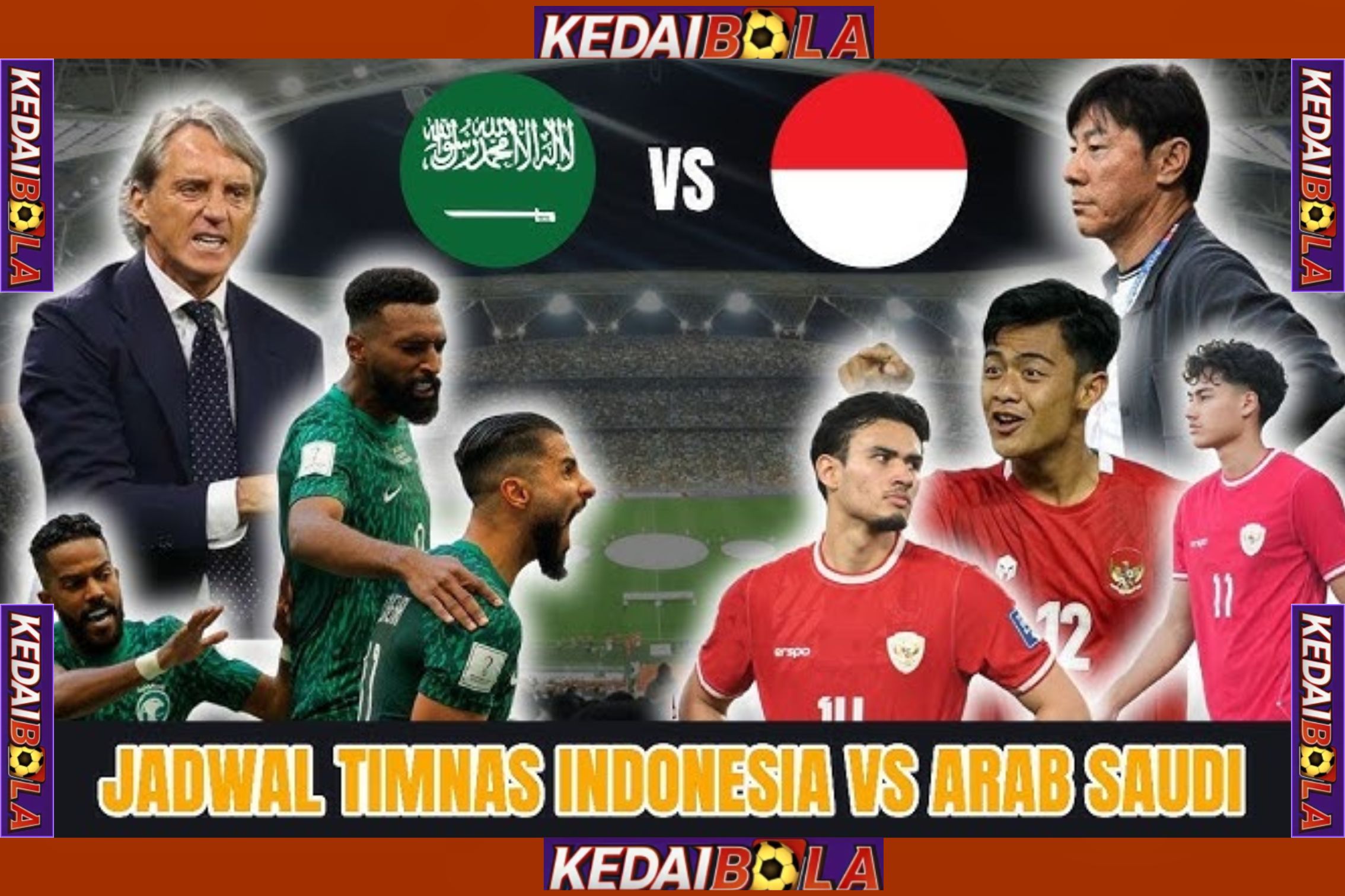 Arab Saudi vs Indonesia – World Cup Qualifying – Asia