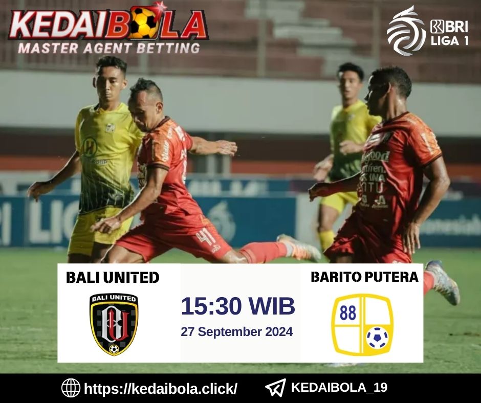 Bali United Vs Barito Putera di BRI Liga 1