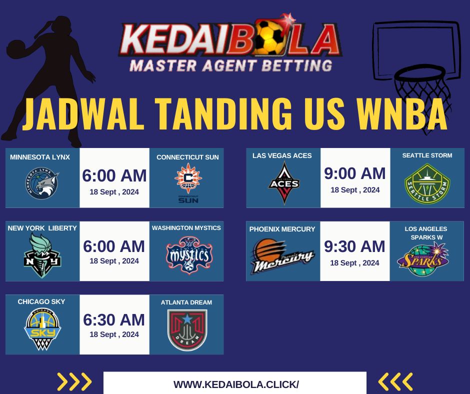 Saksikan Pertandingan Tm WNBA seru