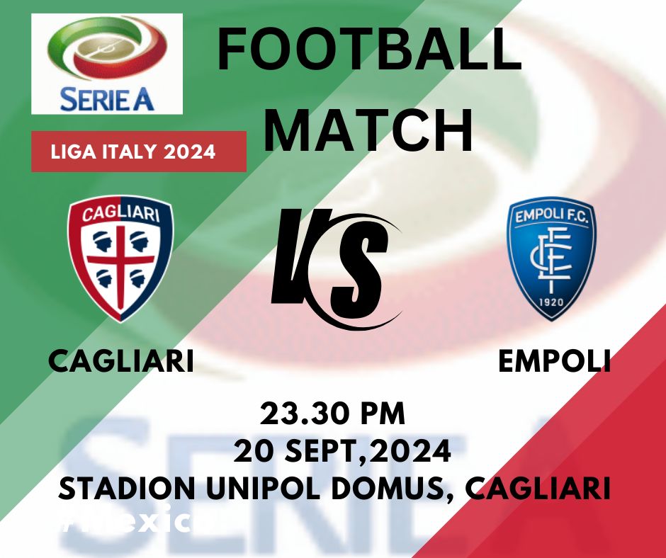 Liga Italia Serie A: Cagliari vs Empoli