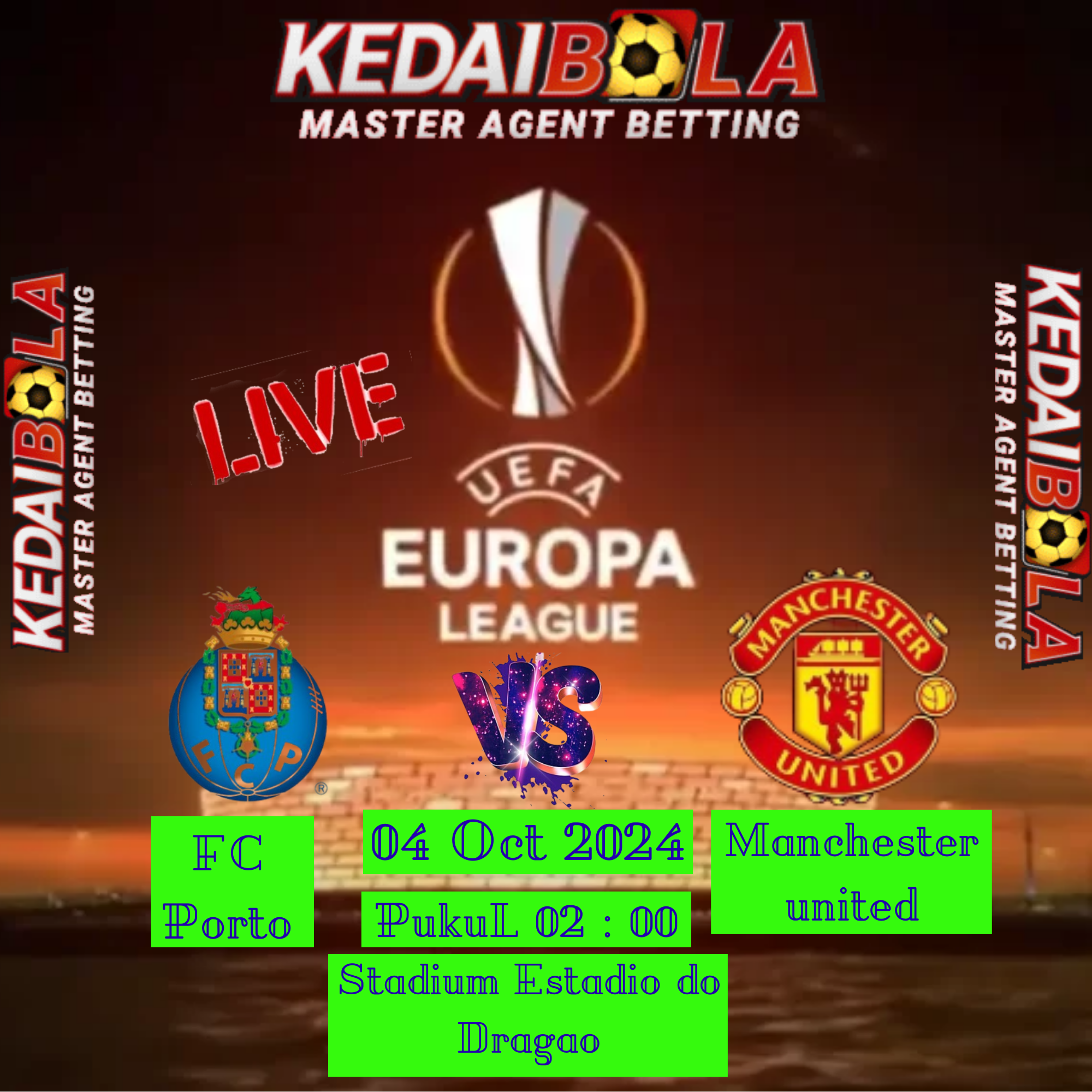 Prediksi Pertandingan Liga Eropa: FC Porto vs Manchester United