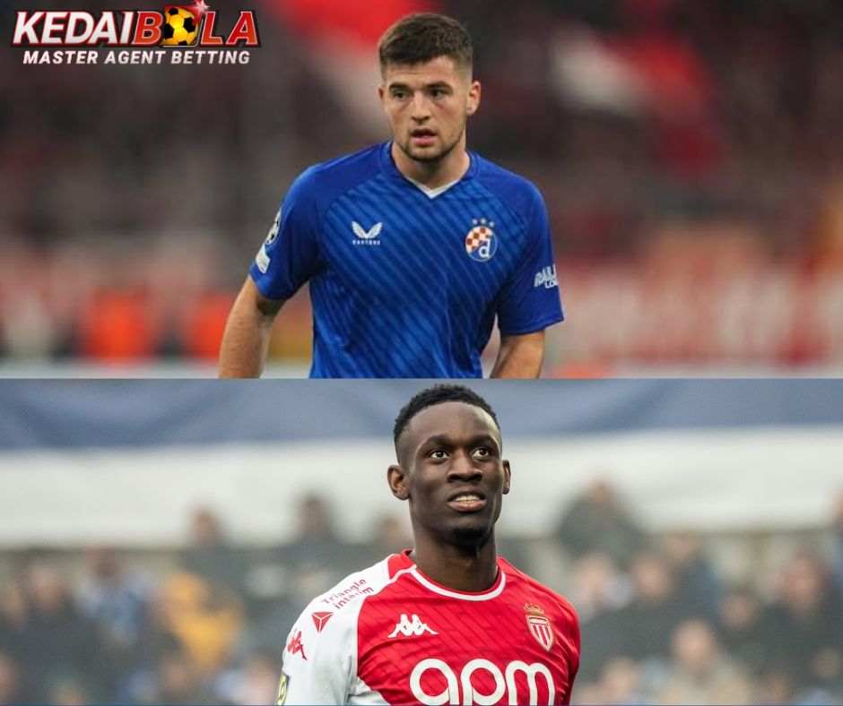 Aksi Seru Dinamo Zagreb vs AS Monaco Malam Ini