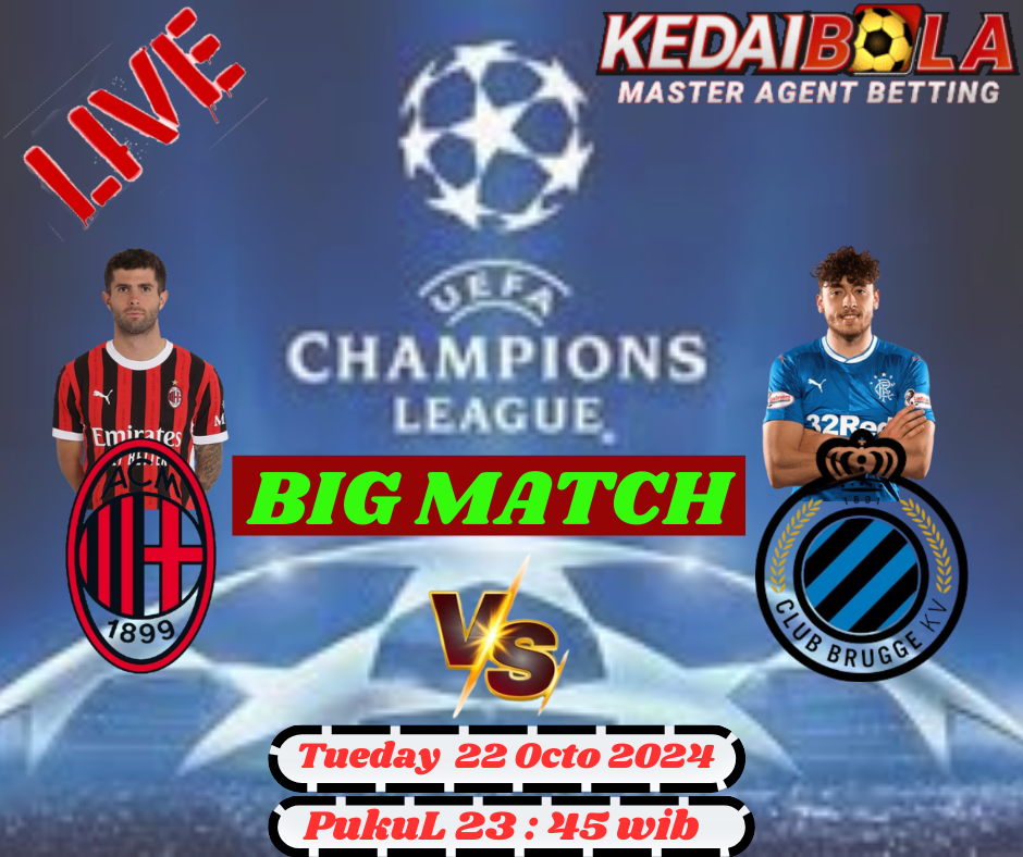 Analisis Pertandingan Liga Champions: AC Milan vs Club Brugge