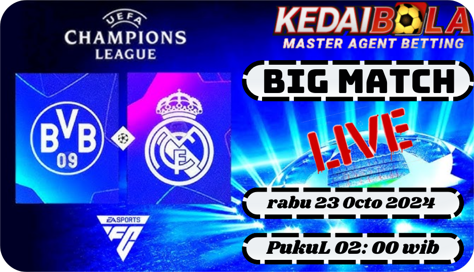 Analisis Pertandingan Liga Champions: Real Madrid vs Borussia Dortmund