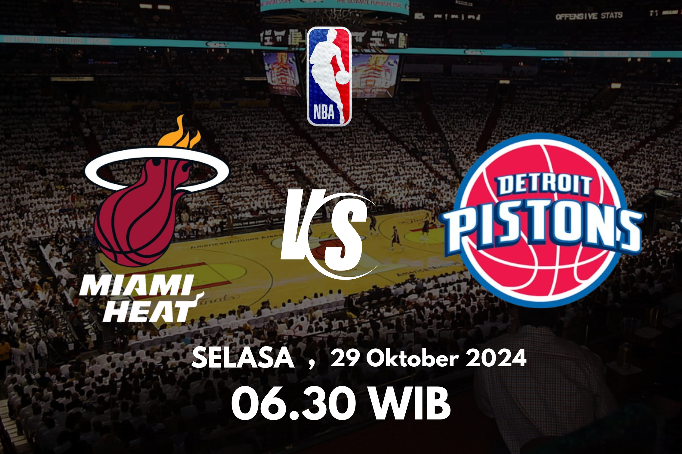 Tebakan Miami Heat vs Detroit Pistons – 28 Oktober 2024