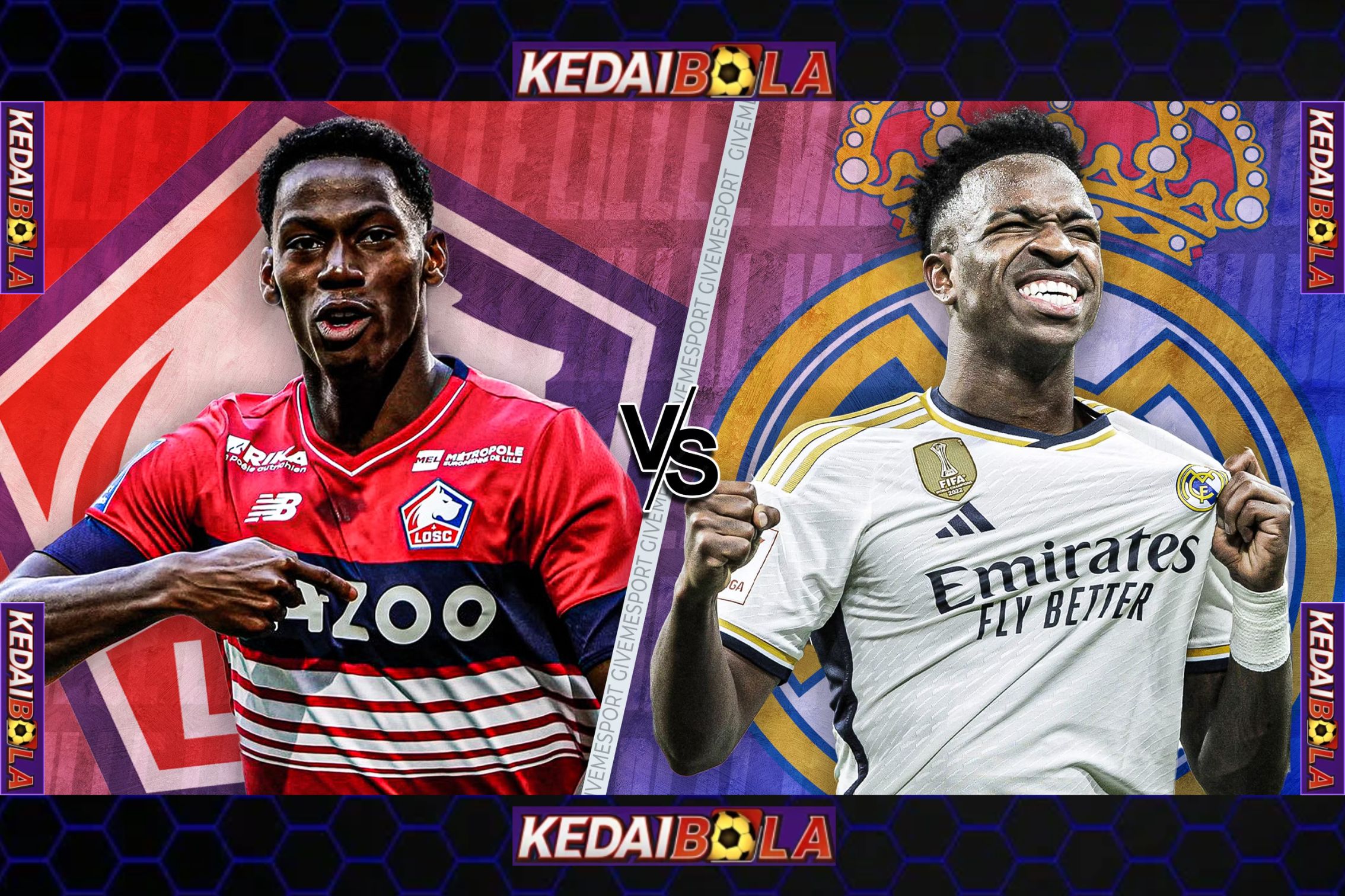 Liga Champions: Lille vs Real Madrid