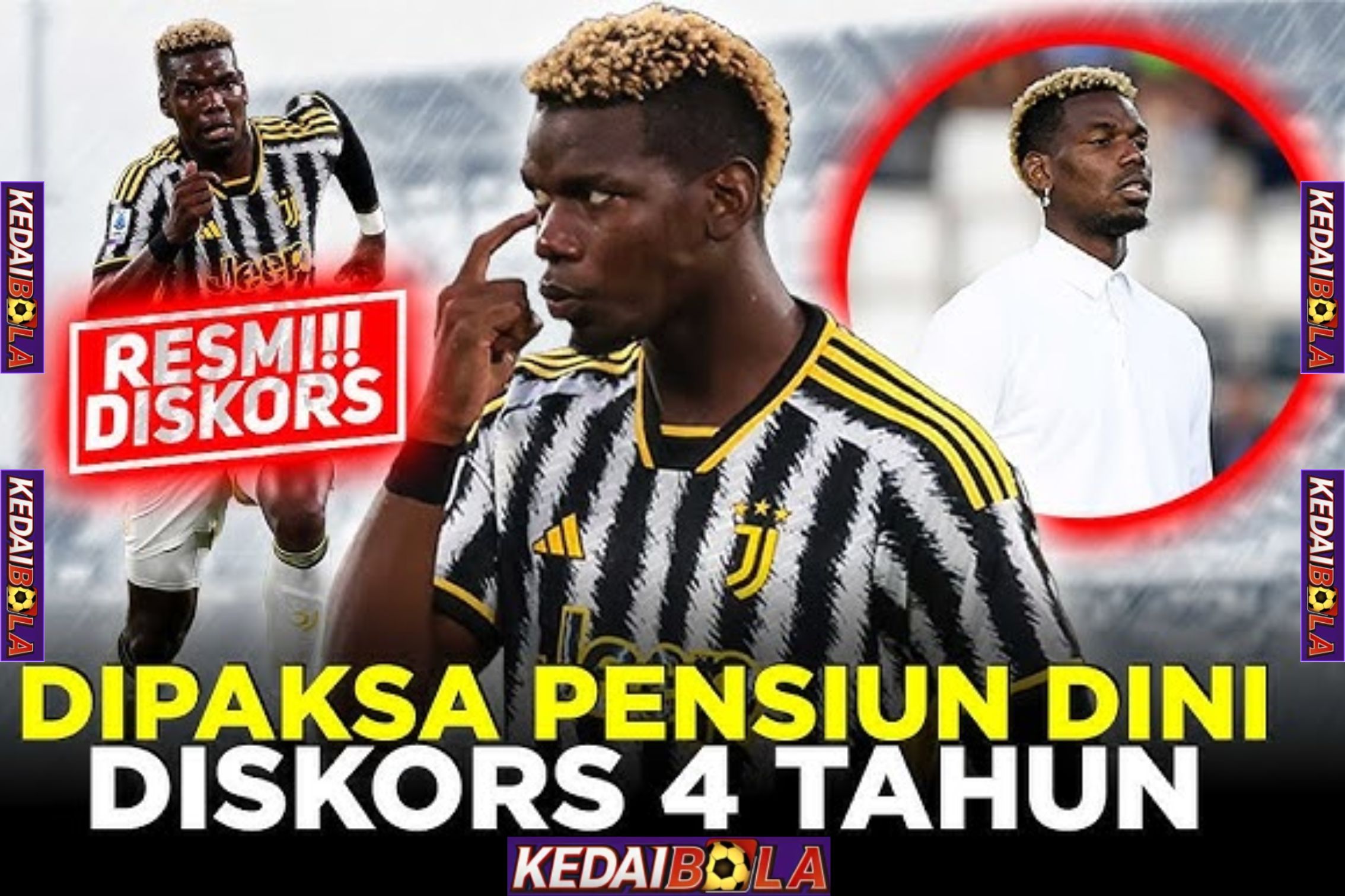 Karier Paul Pogba di Ujung Tanduk Akibat Kasus Doping