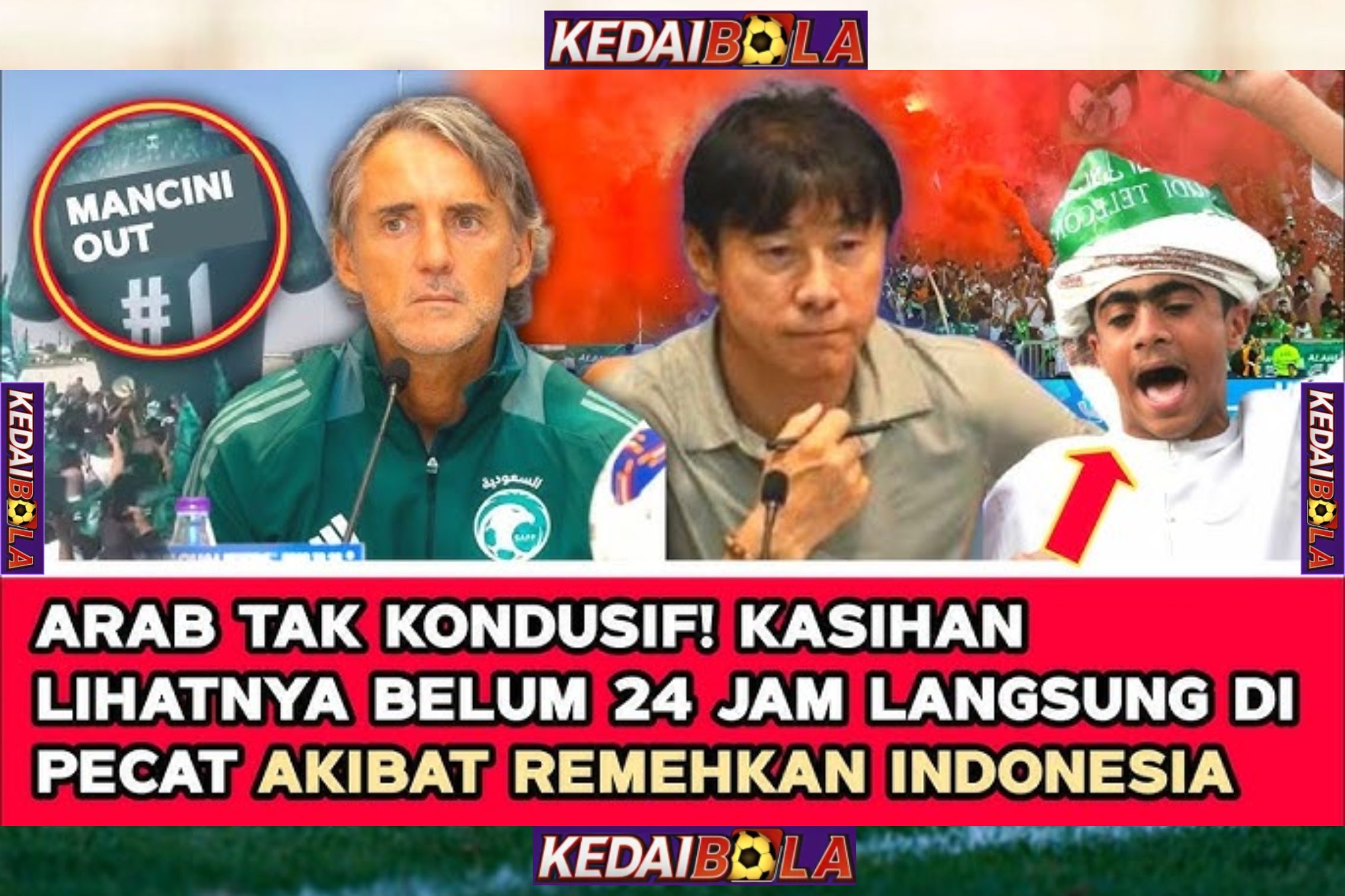 Arab Saudi Pecat Roberto Mancini Jelang Lawan Timnas Indonesia