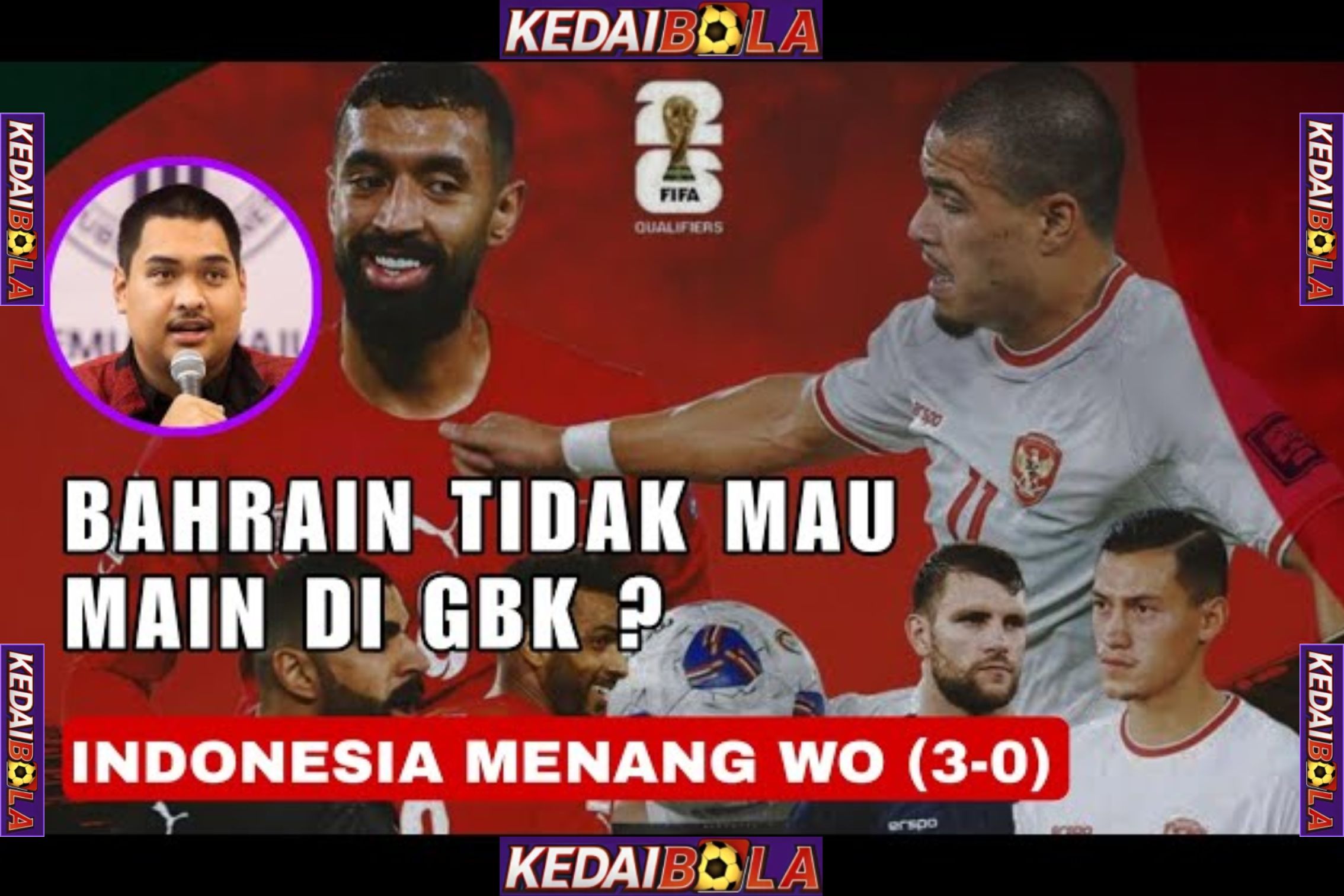 Kontroversi Bahrain Tolak Bertanding di Indonesia: Reaksi Dunia dan Alasan Dibaliknya