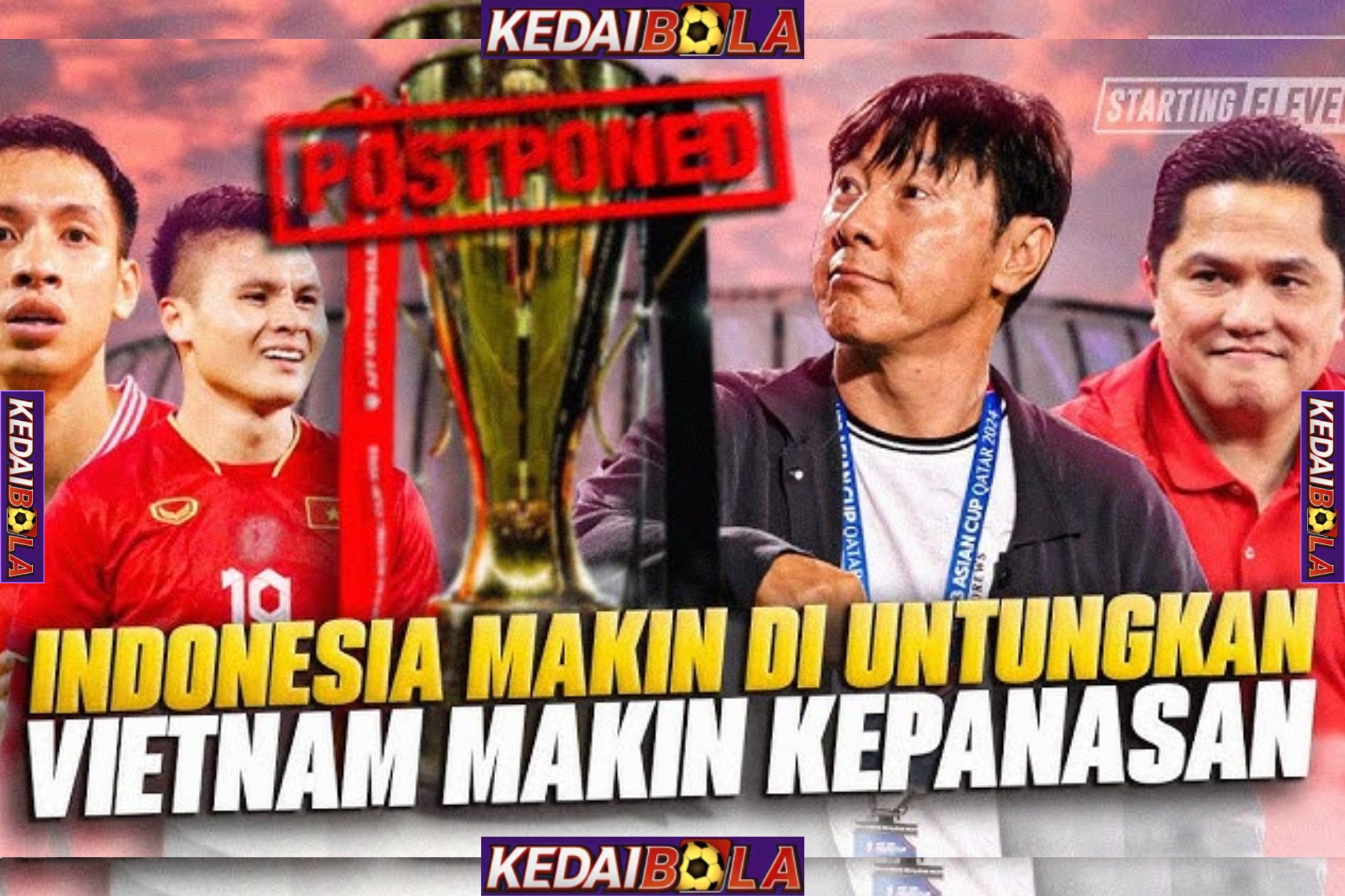 Indonesia Ketawa Lihat Malaysia, Vietnam, Hingga Thailand yang Amburadul Jelang Piala AFF 2024