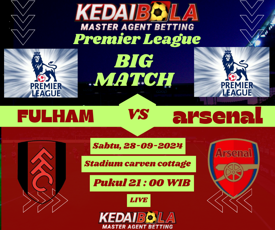 Analisis Pertandingan Liga Inggris: Fulham vs Arsenal