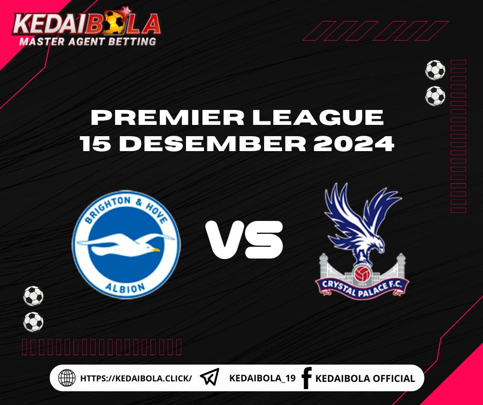 Brighton vs Crystal Palace: Duel Sengit di Premier League