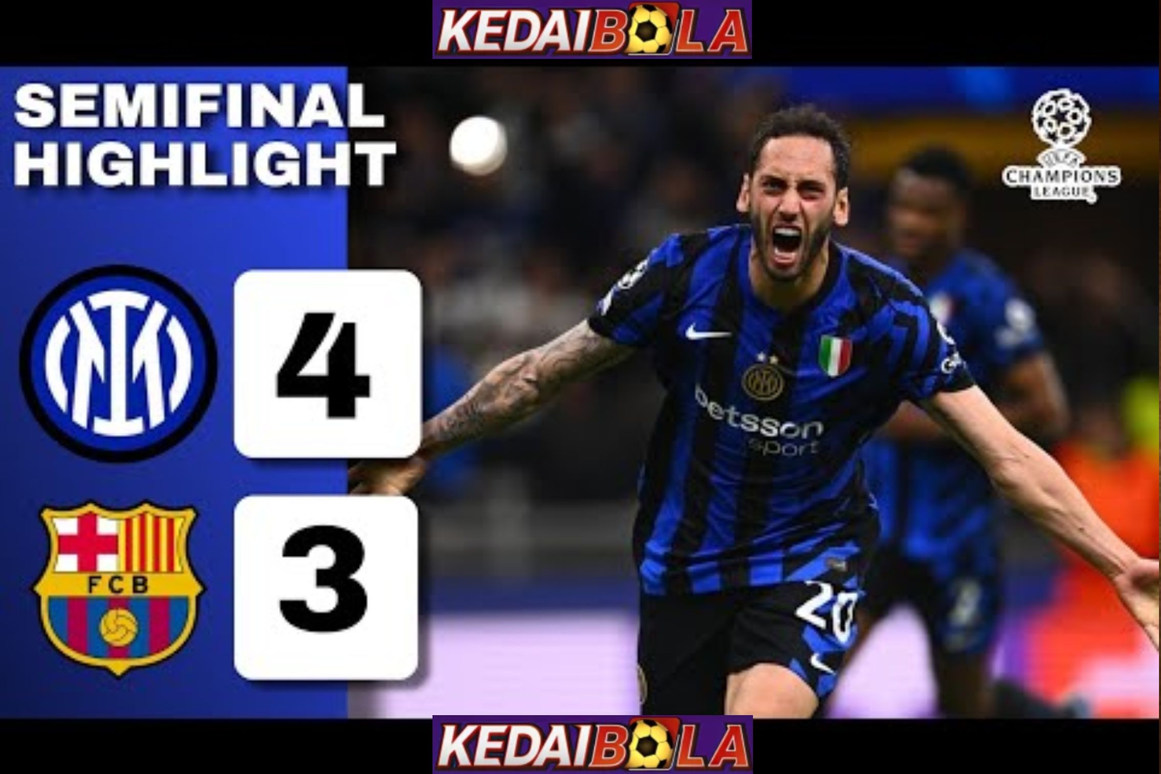 Liga Champions: Inter Milan Menang Dramatis atas Barcelona
